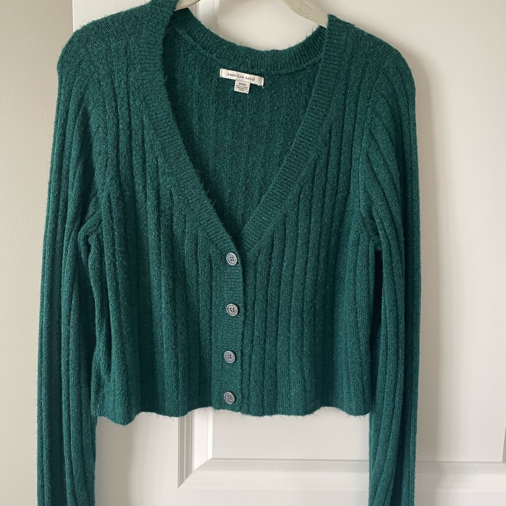 AE cropped cardigan